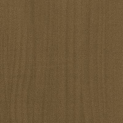 vidaXL Stolić za kavu boja meda 75 x 50 x 33,5 cm od masivne borovine