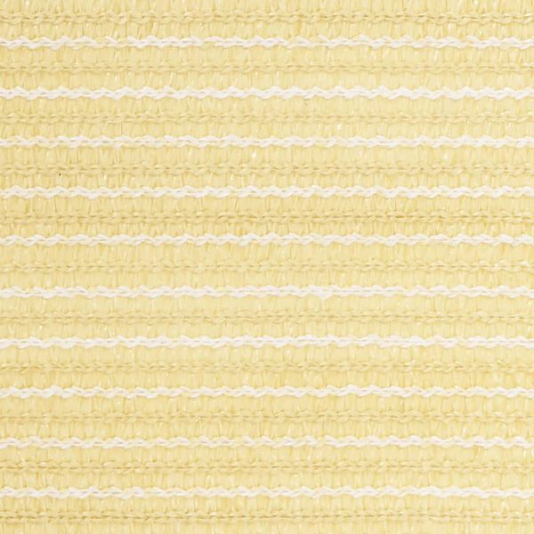 vidaXL Balkonski zastor bež 90 x 400 cm HDPE