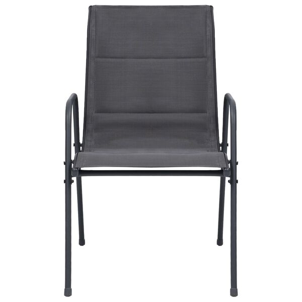 vidaXL 11-dijelni vrtni blagovaonski set čelični