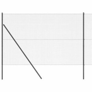 vidaXL Temeljna zavarena žičana ograda 50 x 1,4 m (&Scaron; x V)