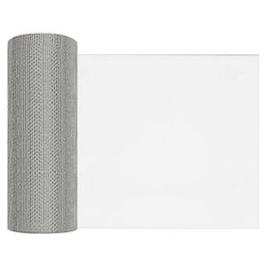vidaXL Mrežna tkanina 20 x 500 cm 18 mesh Nehrđajući čelik 304 Srebrna