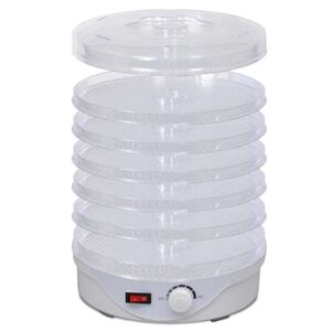 vidaXL Dehidrator Hrane Okrugli 250 W 6 Polica