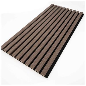WallArt Zidne panele 4 pcs Tamno smeđa 80 x 40 cm