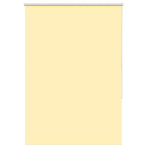 vidaXL Rolo zavjesa za zamračivanje žuta 115x130 cm &scaron;irina tkanine 110,7 cm poliester