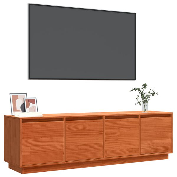 vidaXL TV ormar Smeđa 156 x 37 x 45 cm Konstruirano drvo