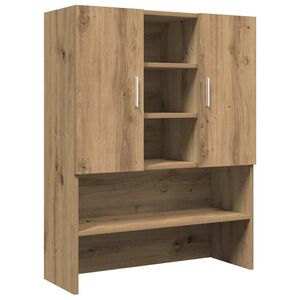 vidaXL Ormar za perilicu rublja Artisan hrast 70,5x25,5x90 cm
