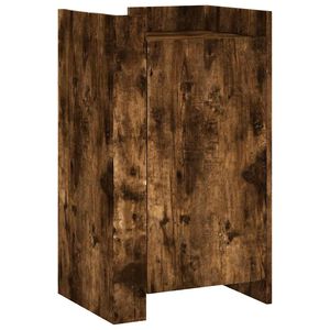 vidaXL Komoda boja dimljenog hrasta 45x35x75 cm konstruirano drvo