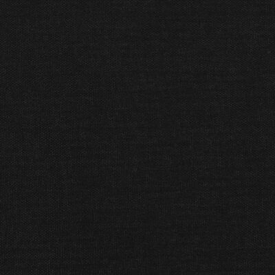 vidaXL Madrac s džepičastim oprugama crni 90x190x20 cm od tkanine
