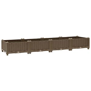 vidaXL Povi&scaron;ena gredica 160 x 40 x 23 cm od polipropilena