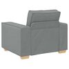 vidaXL Sofa fotelja svijetlo siva 100x78x84 cm tkanina