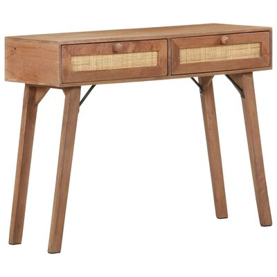 vidaXL Konzolni stol 100 x 35 x 76 cm od masivnog drva manga