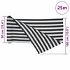 vidaXL Mreža za privatnost antracit-bijela 1,8 x 25 m HDPE 195 g/m&sup2;
