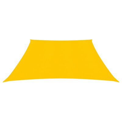 vidaXL Jedro za zaštitu od sunca 160 g/m² žuto 3/4 x 3 m HDPE