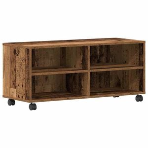 vidaXL TV ormar 90 x 35 x 40.5 cm Smeđa Konstruirano drvo