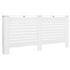 vidaXL Pokrov za radijator bijeli 172 x 19 x 81,5 cm MDF