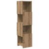 vidaXL Kutni ormarić 25,5x25x102cm Konstruirano drvo Umjetnički hrast