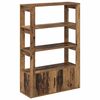 vidaXL Kreveta Staro drvo 30 x 80 x 119.5 cm Konstruirano drvo