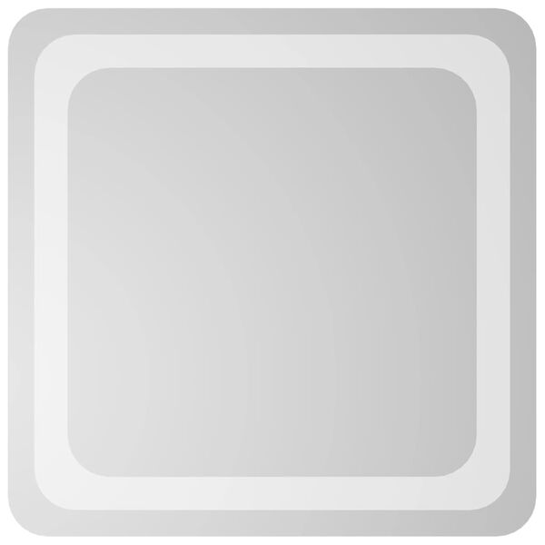 vidaXL LED kupaonsko ogledalo 40x40 cm