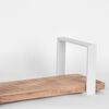 LABEL51 zidna polica Slam 120 x 23 x 20 cm XXL boja drva / bijela