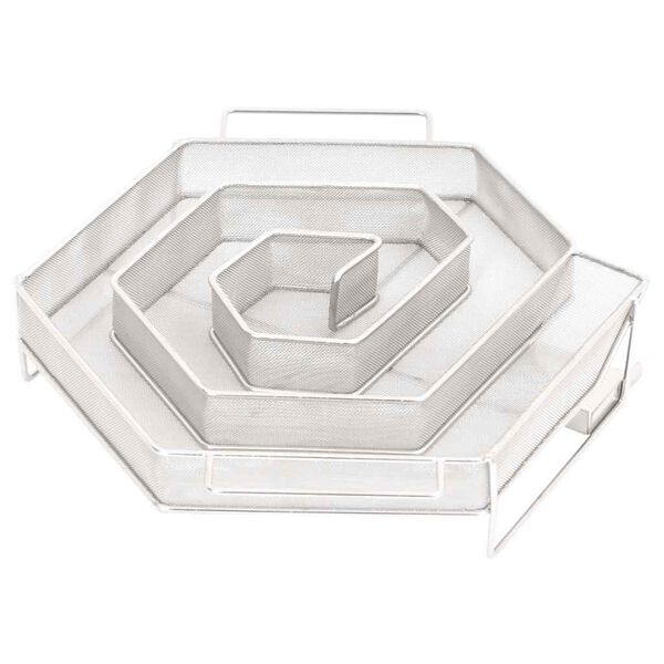 vidaXL Generator hladnog dima &scaron;esterokutni 22,5 cm nehrđajući čelik