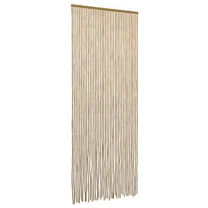 vidaXL Zavjesa za vrata protiv insekata vi&scaron;ebojna 90 x 200 cm Bambus