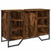 vidaXL Ormarić za umivaonik boja dimljenog hrasta 91x35x60 cm drveni
