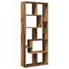 vidaXL Pregrada / regal za knjige boja drva 67 x 25 x 161,5 cm drveni