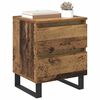 vidaXL Noćni ormar Staro drvo 40 x 35 x 50 cm Konstruirano drvo