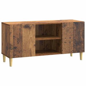 vidaXL TV ormar 102 x 34,5 x 50 cm Staro drvo Konstruirano drvo