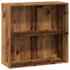 vidaXL Regal za knjige boja staro drvo 80x30x77 cm konstruirano drvo
