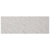 vidaXL Prozorska klupčica Mramorna tekstura 120 x 50 x 4,5 cm PVC