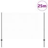 vidaXL Ograda s postovima Siva 1,5 x 25 m Čelik
