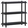 vidaXL Jedinca za police 3 razina 100 x 40 x 96 cm PP Antracit