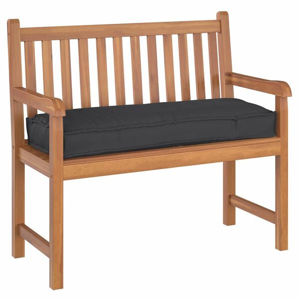 vidaXL Jastuk Crna 110 x 40 x 8 cm Oxford tkanina