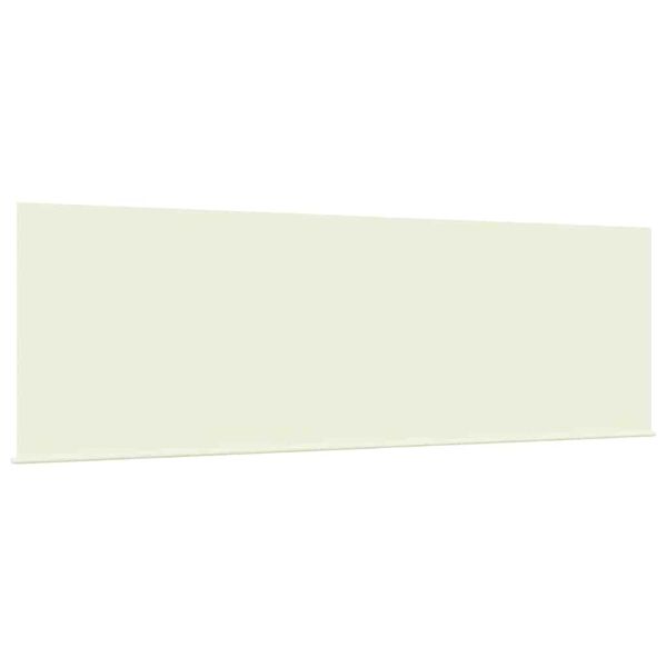 vidaXL Skrovita tenda Krema 350 x 200 cm Poliester i aluminij