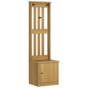 vidaXL Drvo za dvoranu SANDNES 45x40x159,5 cm puno drvo bor