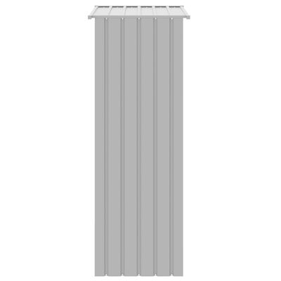 vidaXL Kavez za ptice sivi 115 x 78 x 200 cm od pocinčanog čelika
