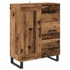 vidaXL Highboard Staro drvo 69,5 x 34 x 180 cm Konstruirano drvo