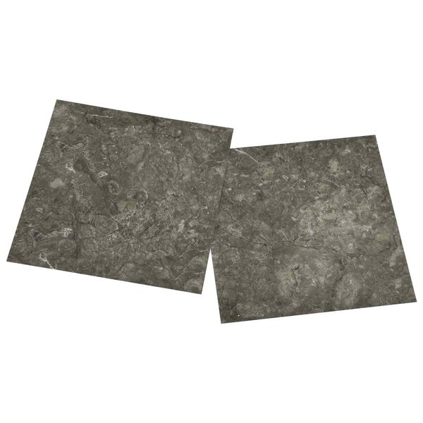 vidaXL Podne daske 55 pcs Sivi 5,11 m&sup2; PVC