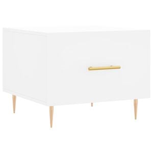 vidaXL Stolić za kavu bijeli 50 x 50 x 40 cm od konstruiranog drva