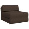 vidaXL Sofa na razvlačenje Sivosmeđa 60 x 70 x 41 cm Tkanina