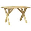 vidaXL Vrtni stol 110 x 73 x 70 cm od impregnirane borovine