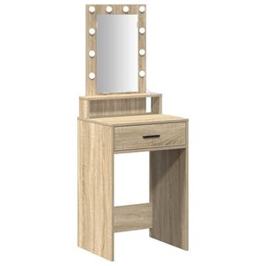 vidaXL Toaletni stol Smeđa 50 x 41 x 140 cm Konstruirano drvo