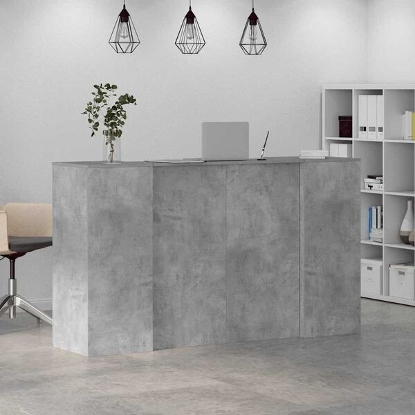 vidaXL Recepcijski stol 180x50x103,5 cm konstruiranog drva