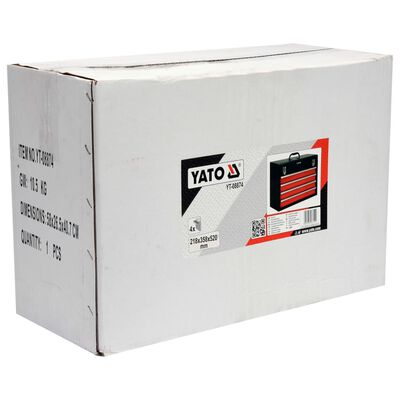 YATO kutija za alat s 4 ladice 52 x 21,8 x 36 cm