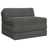 vidaXL Sofa na razvlačenje Tamnosiva 200 x 70 x 10 cm Bar&scaron;un