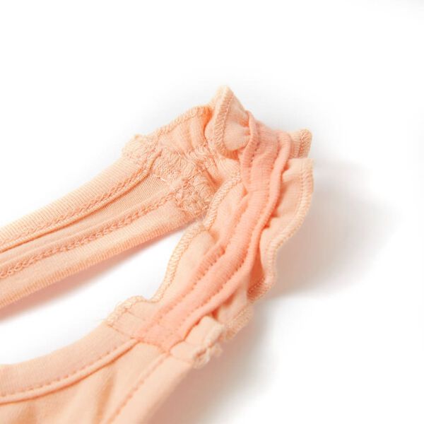 Dječja majica bez rukava svjetlonarančasta 92