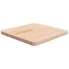 vidaXL Četvrtasta stolna ploča 40x40x2,5 cm netretirana hrastovina