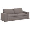 vidaXL Sofa 2 pcs Sivo-smeđa 182 x 80 x 82 cm tkanina
