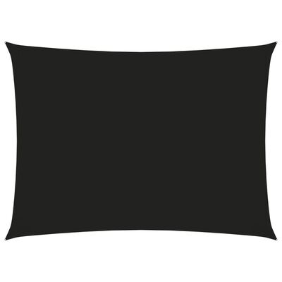 vidaXL Jedro protiv sunca od tkanine Oxford pravokutno 3 x 4,5 m crno